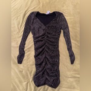 Steve Madden Metallic Gold Tessa Dress